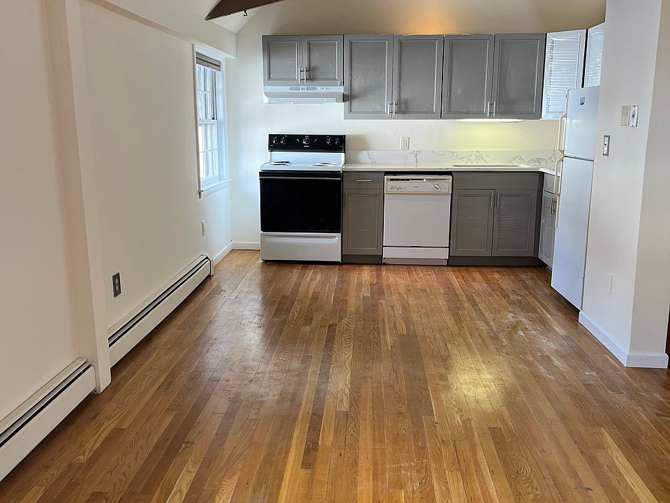 Kitchen with brand new cabinets and brand new Quartz countertops