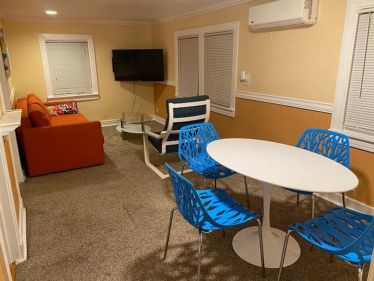 Furnished Dining and living area