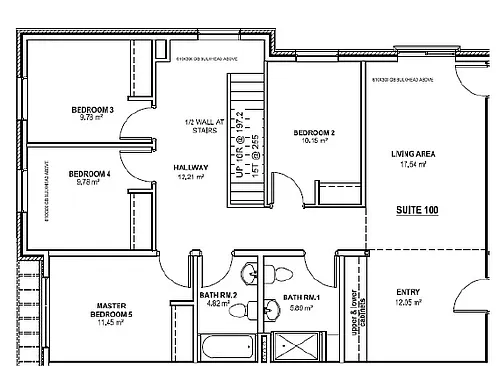 Floor plan 100
