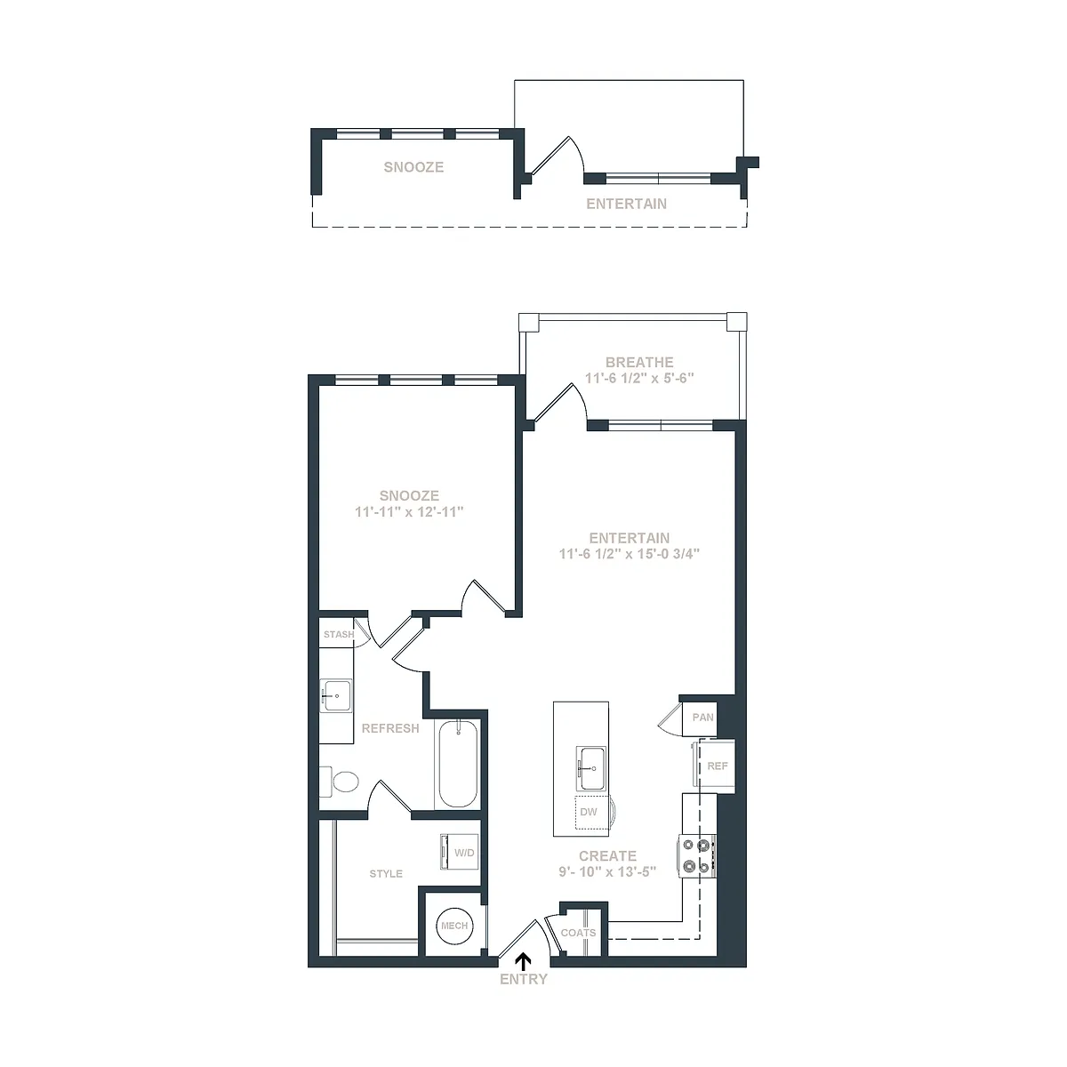 Floor plan A1