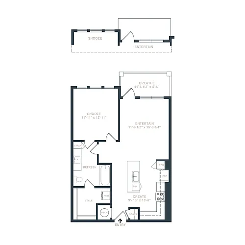 Floor plan A1