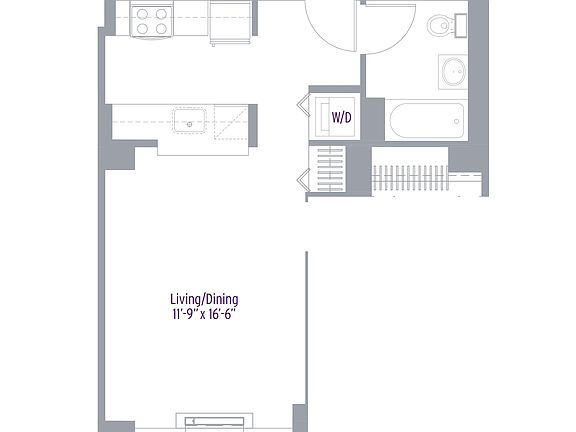 2nd image of 310 E 2nd St APT 2H