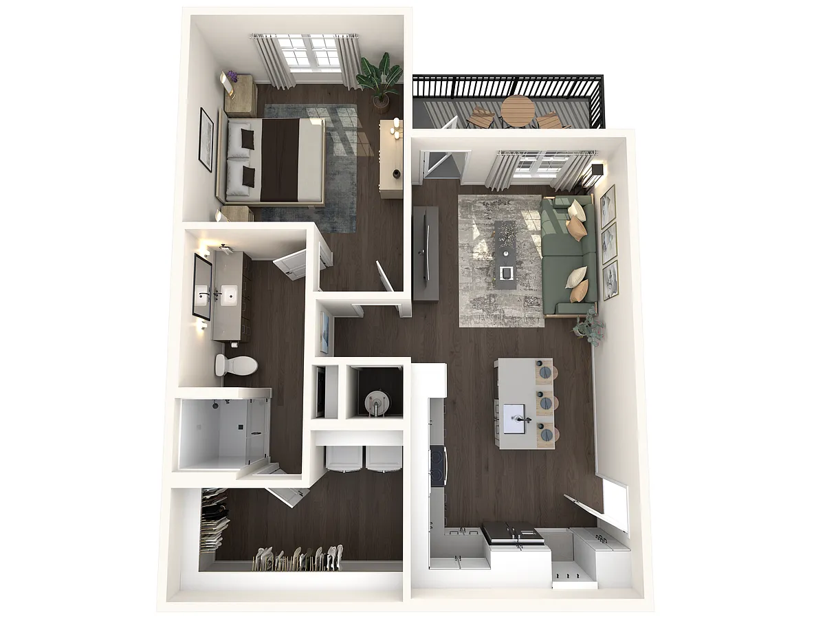 Floor plan Gambel Oak