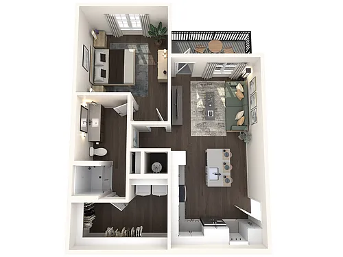 Floor plan Gambel Oak
