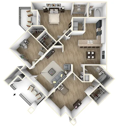Floor plan C1