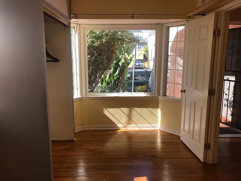 Garden View from Guest Bedroom Bay Window
