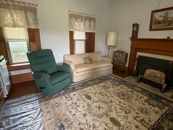 living room and kitchen