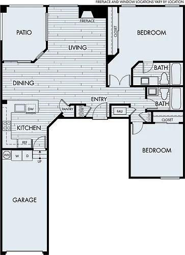 Floor plan Plan 2B