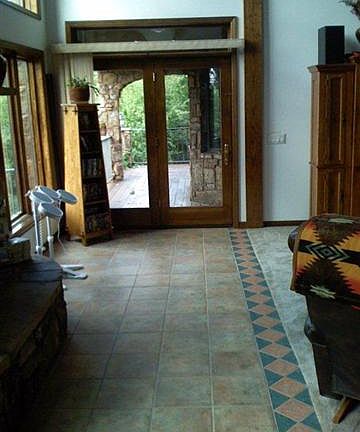 Patio off Master bedroom downstairs