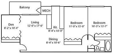 Floor plan La Ramble Avenue