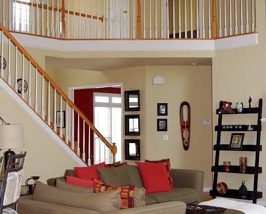 View of Family Room from Kitchen