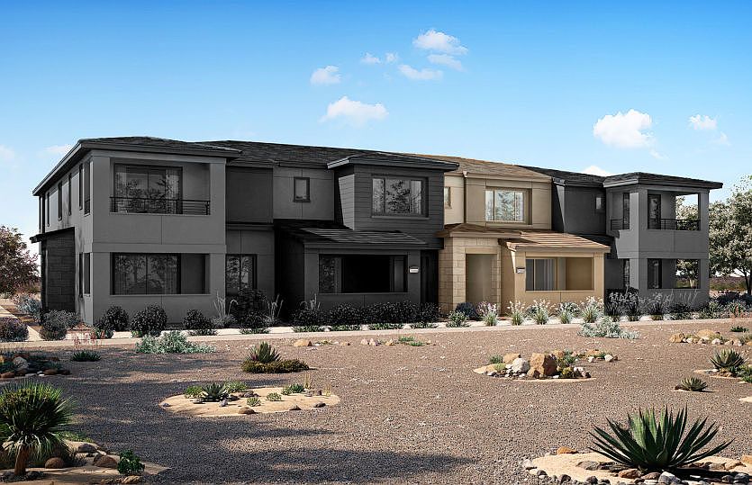 Branton 4-Plex, Elevation A