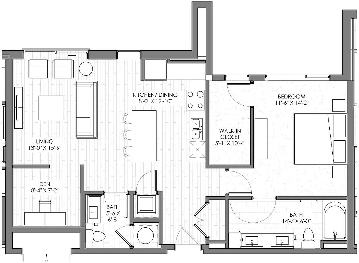 Floor plan Dream Lake