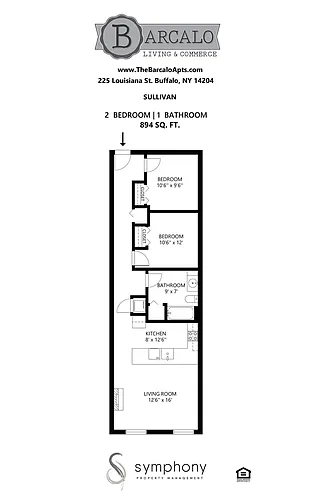 Floor plan Sullivan