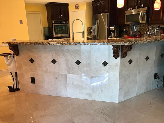Custom designed Marble Bar