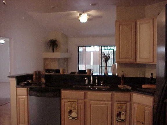 Kitchen view to livingroom