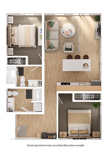 Floor plan B3