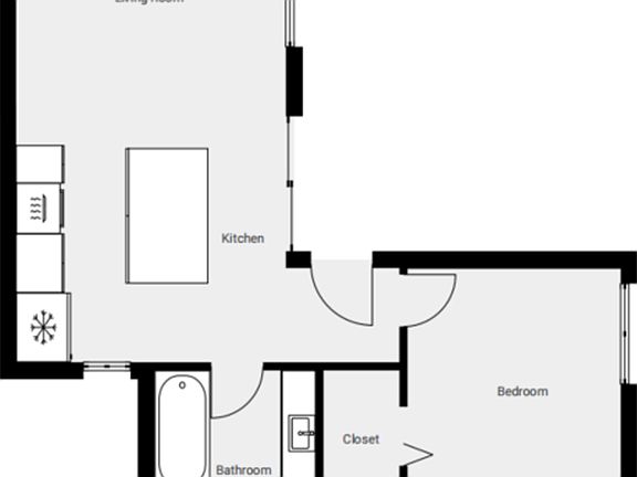 3rd image of 437 Menker Ave #2