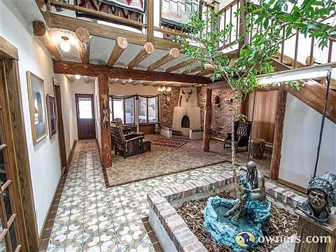 An indoor tree with skylight