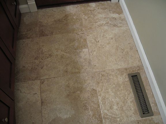 New Ceramic Tile Floor