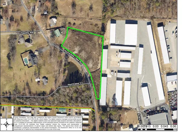 Hurricane Lake Rd, Benton, AR 72019