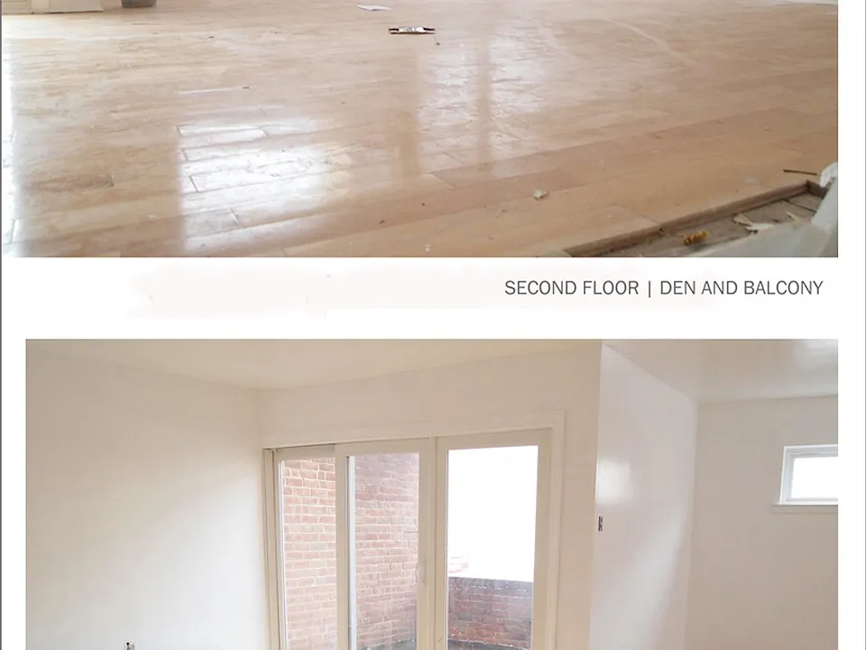 Second Floor Huge Living/Den area with Balcony