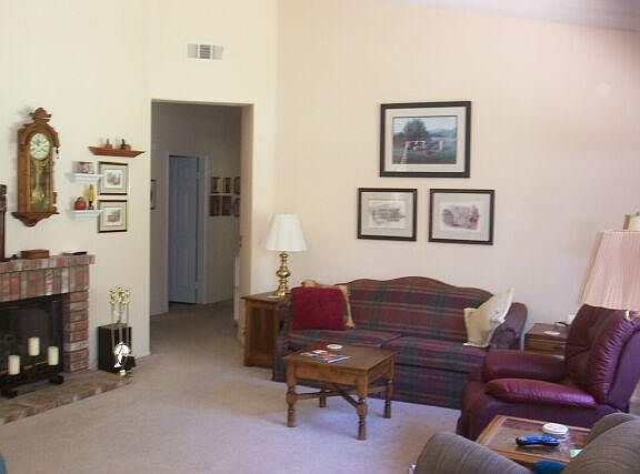 Sample of Family Living Room when Furnished