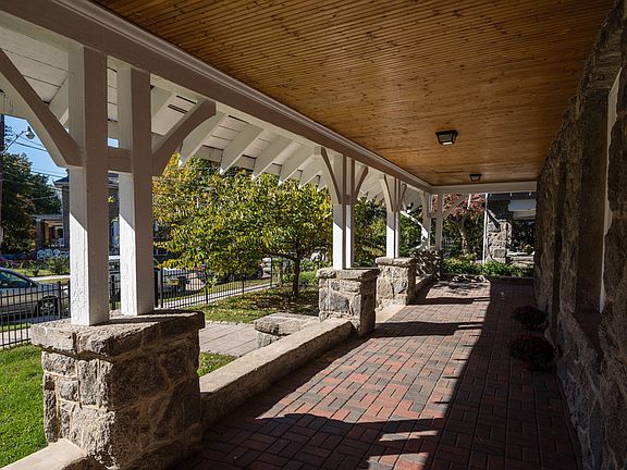 Oversized wrap-around front porch
