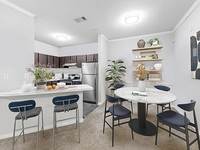 2x1 1087 sqft B1DP - Dining Kitchen