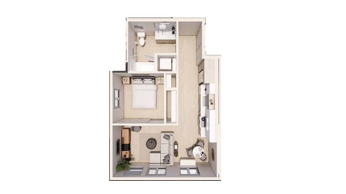 Floor plan The Cedarbrook