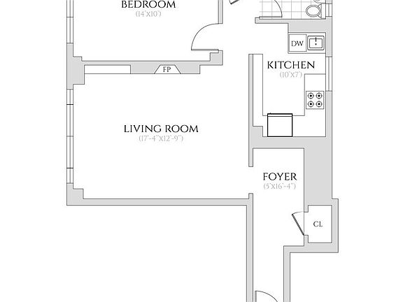 2nd image of 433 W 21st St APT 9C