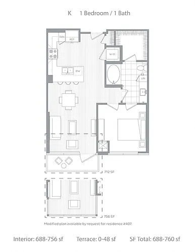 Floor plan K