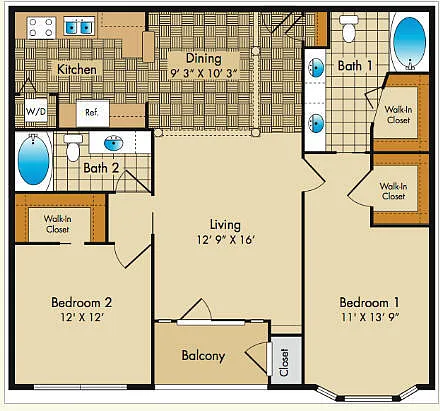 Floor plan E