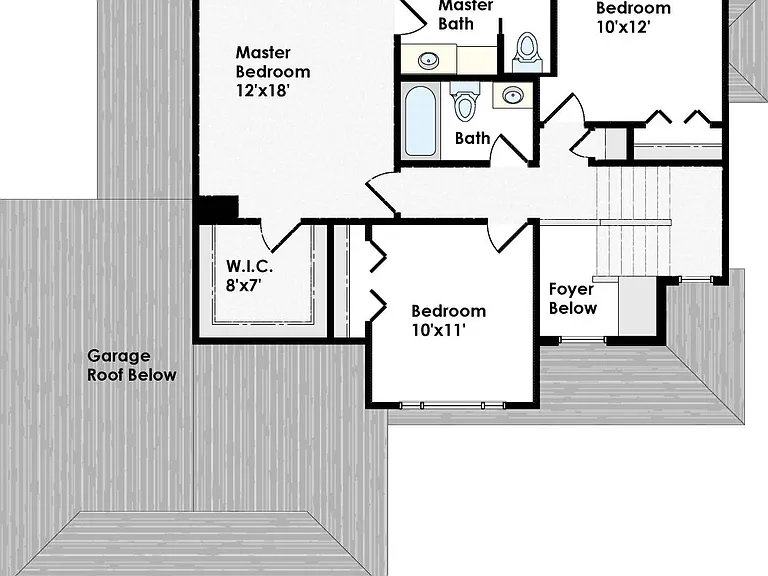 Second floor plan