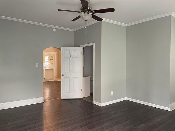 Living room into dining room