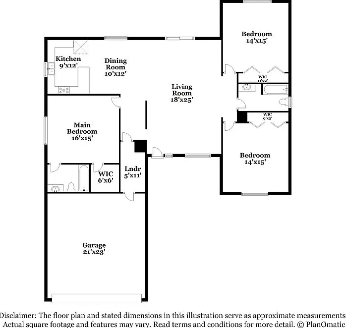 3 bed, 2.0 bath, 1866 sqft, $3,760 — Photo 2