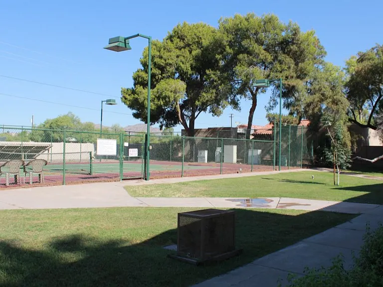 Tennis courts