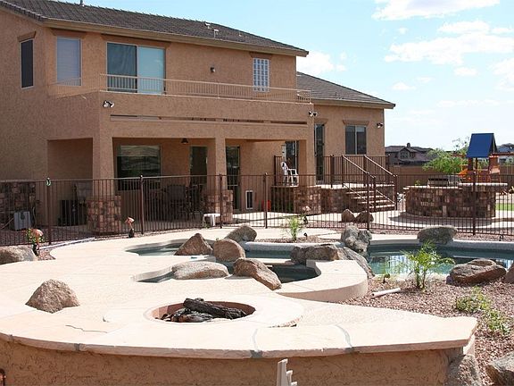 Back yard (looking west)