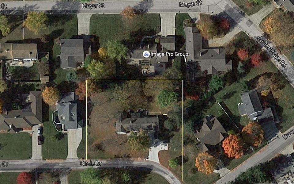 Lot and new driveway
