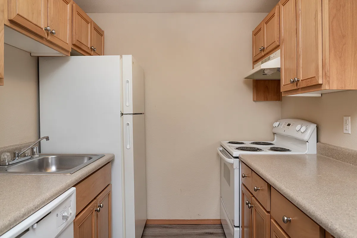 Floor plan One Bedroom Income Restricted