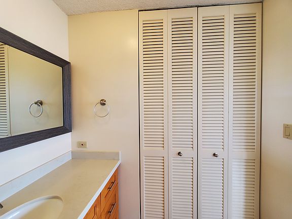 Floor to ceiling closet in en suite primary bathroom