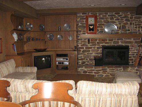 Lower level family room