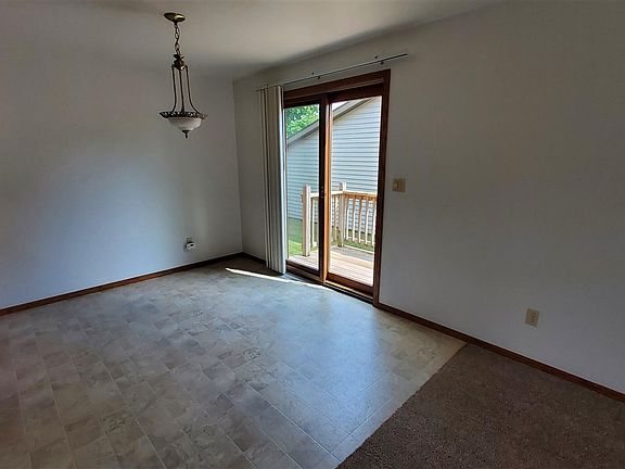 Patio doors to deck