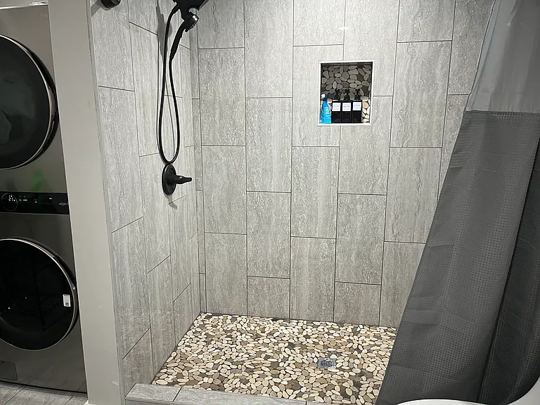Walk in shower