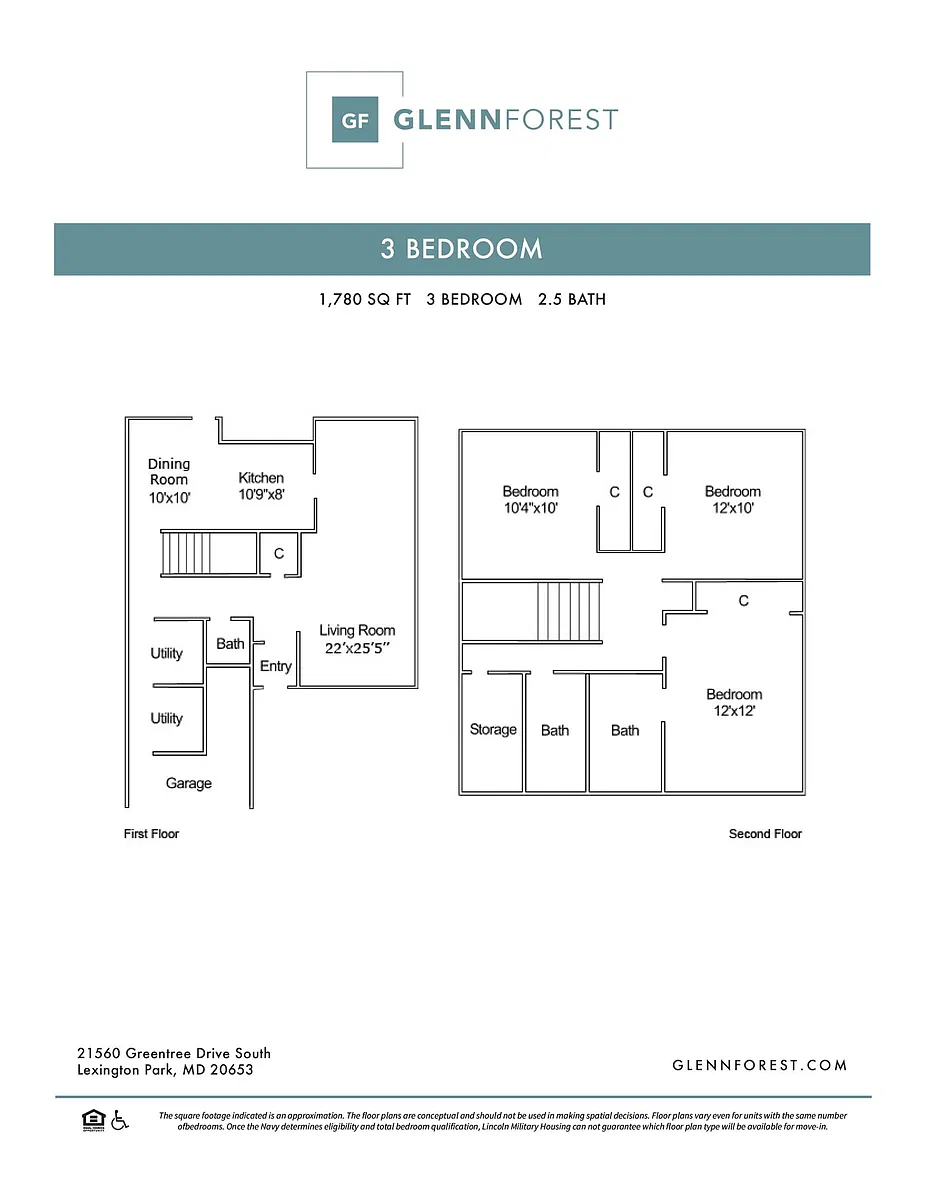 Floor plan 3 Bed
