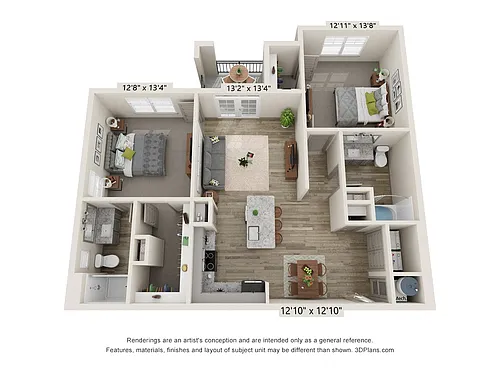 Floor plan Haven
