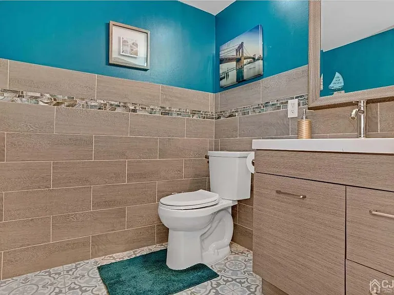 Powder room/ half bath lower level