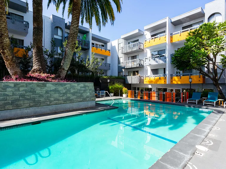 Outdoor Pool in Courtyard