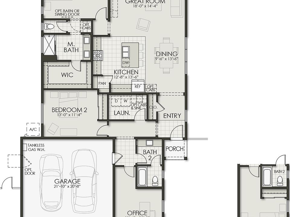 Plan One Floor Plan