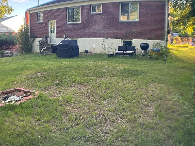 Copious entertainment space. 
Fenced backyard